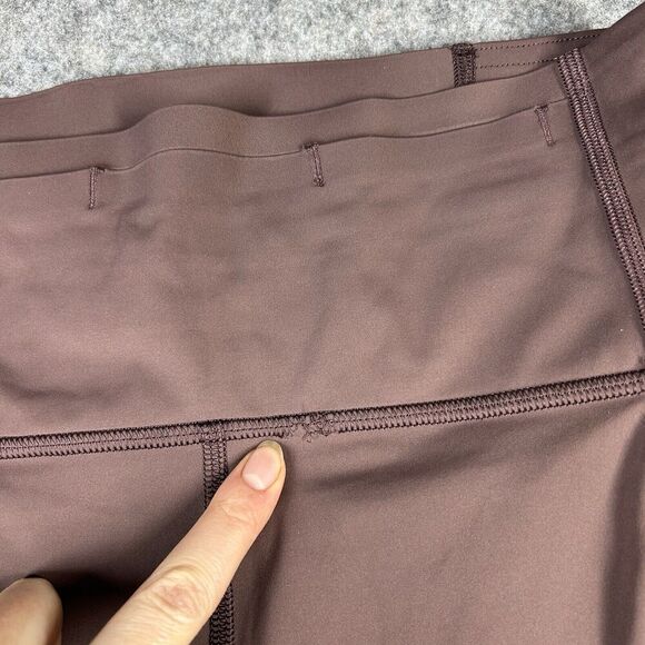 Lululemon Leggings Women’s 6 Speed Limit Tight 23" Nulux Cherry Cola Coral Kiss - Picture 5 of 10